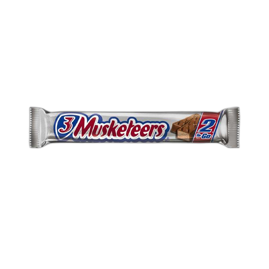 3 Musketeers, Chocolate Bar, Share Size