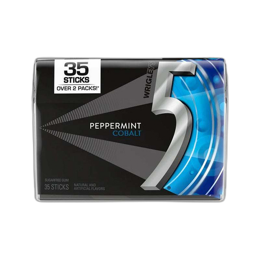5 Gum, Peppermint Cobalt