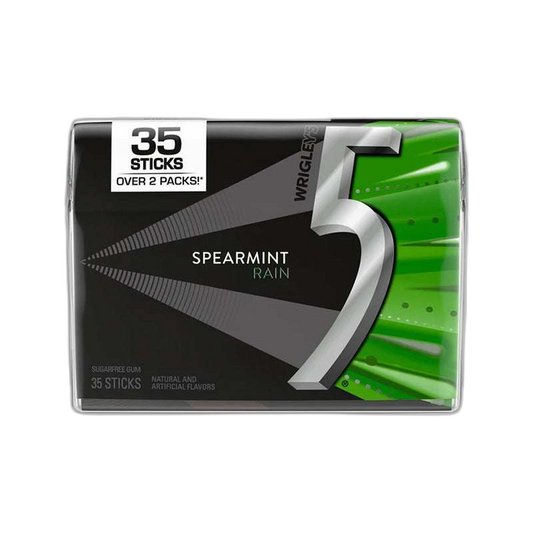 5 Gum, Spearmint Rain